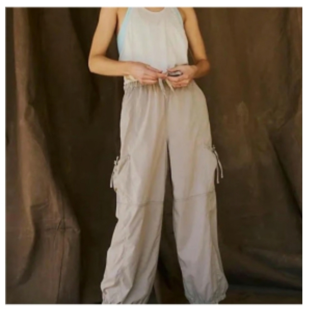 FP Movement by Free People Tan Cargo Joggers